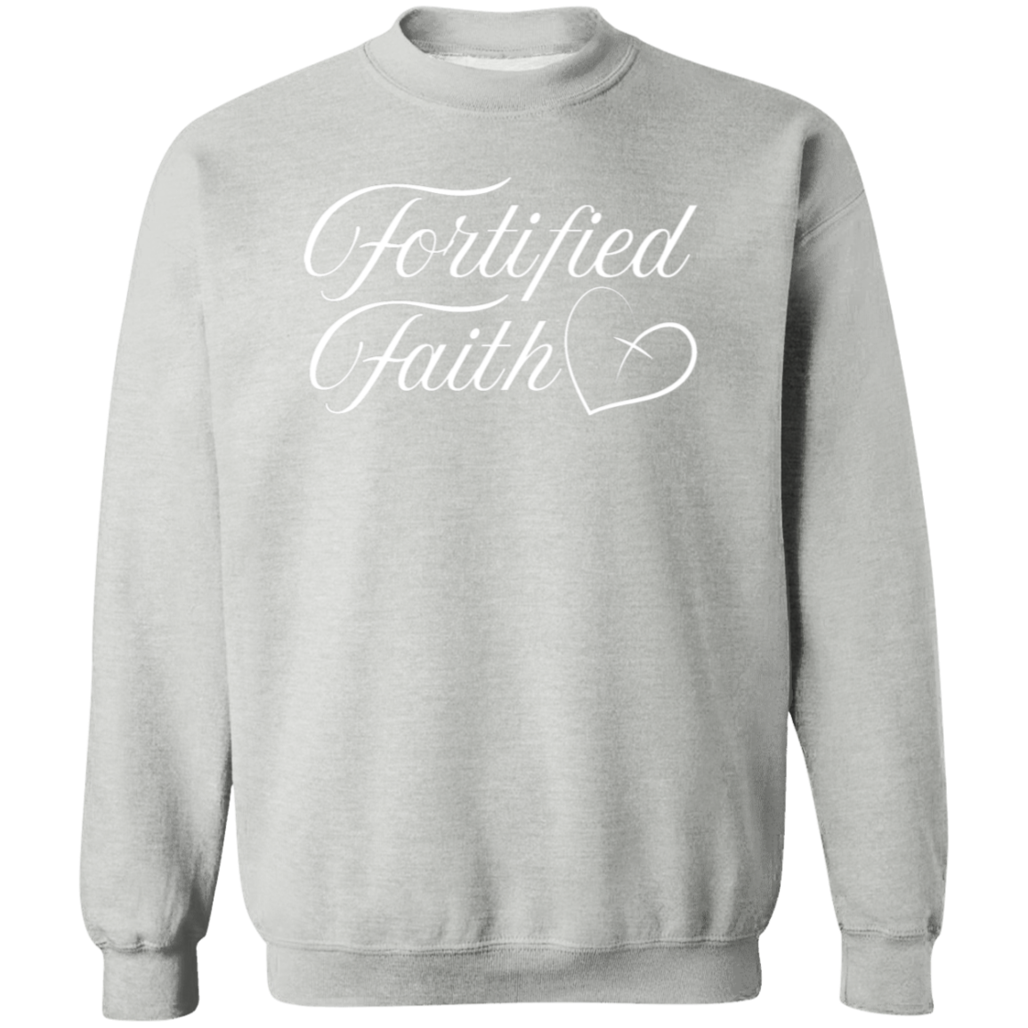 Women's Fortified Faith Pullover Sweatshirt