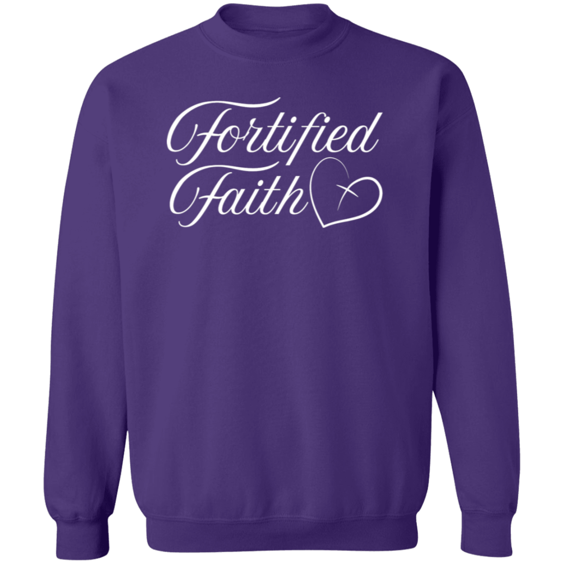 Women's Fortified Faith Pullover Sweatshirt