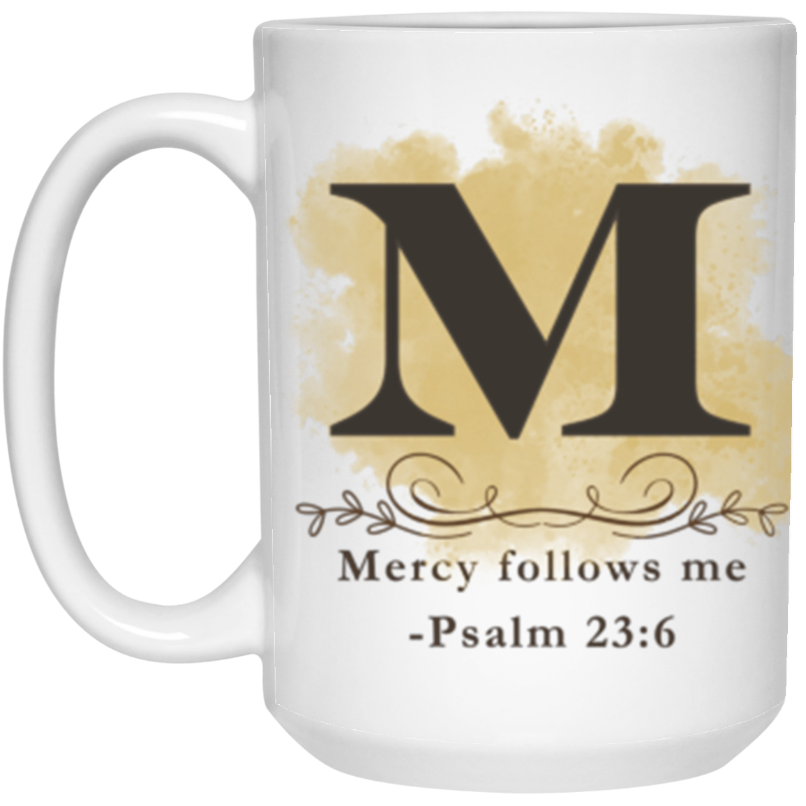 Faith Letter Mug Collection – Personalized Scripture Mugs