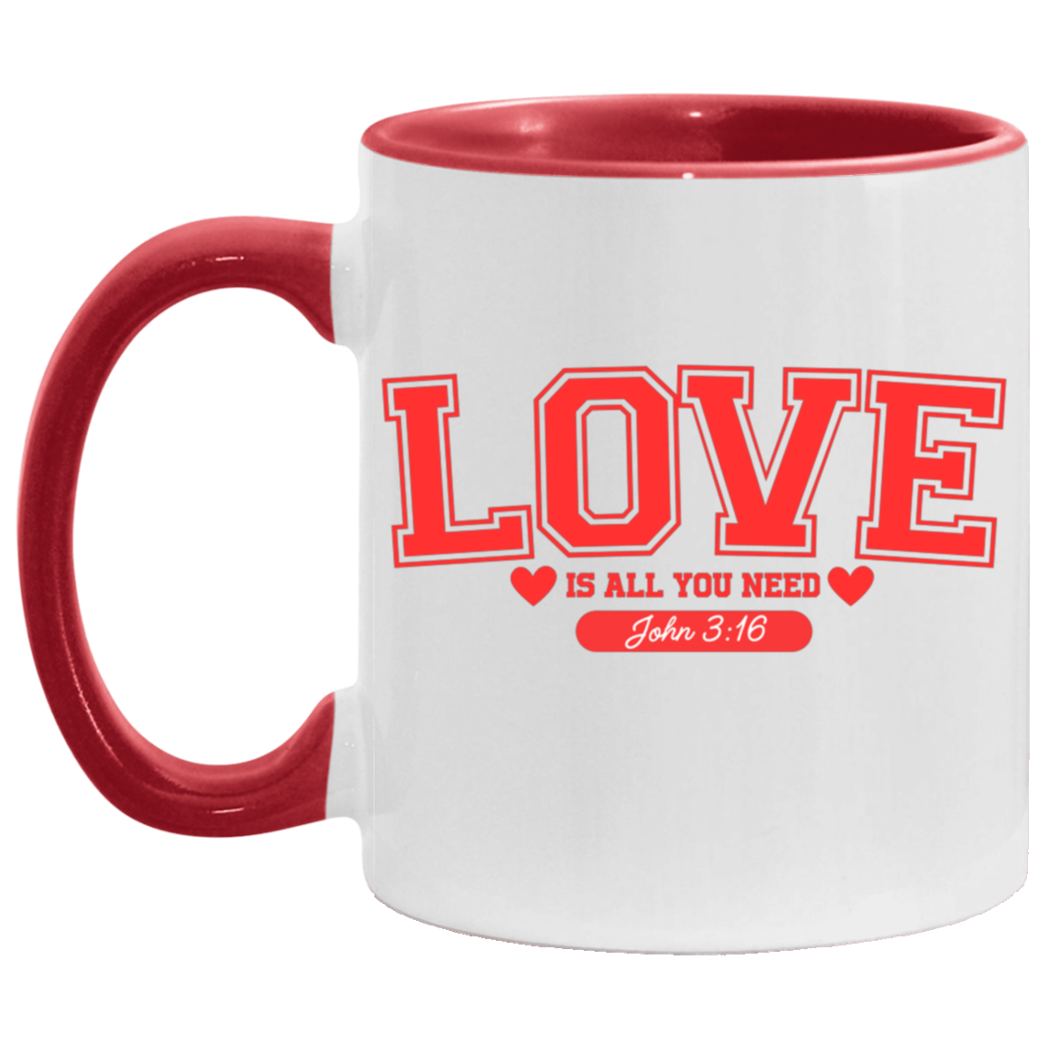Love 11oz Accent Mug