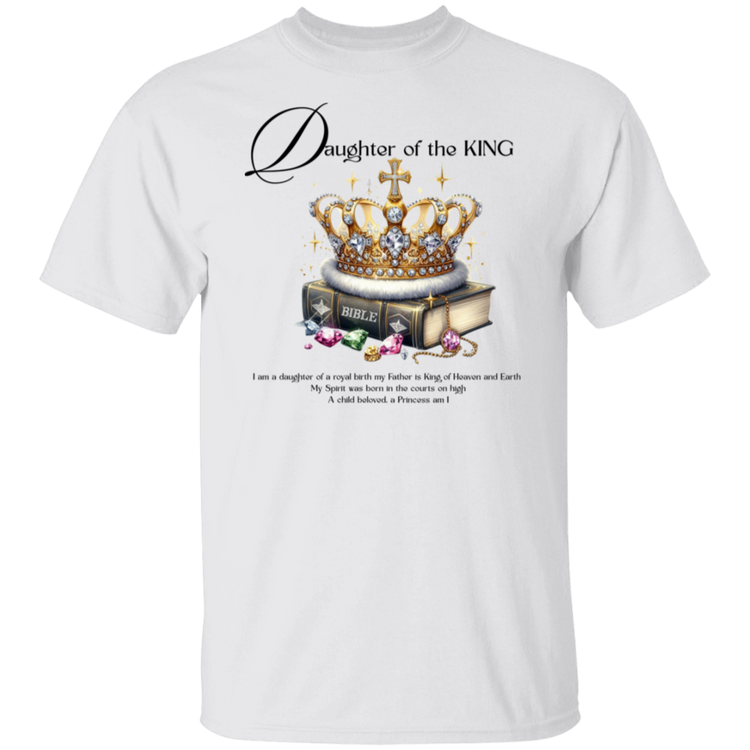 Daughter of a King Christian tee from Royal Stitch Boutique