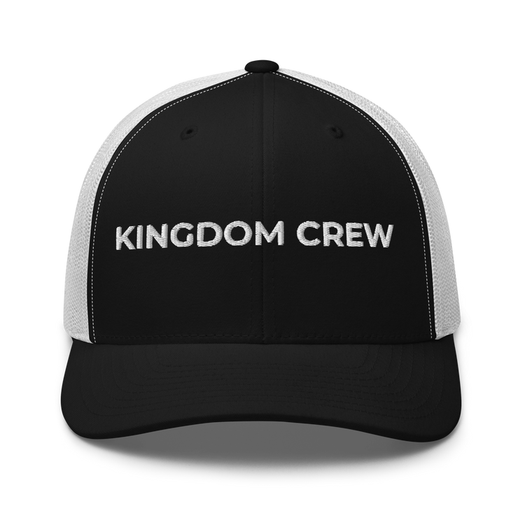 Kingdom Crew embroidered Christian trucker hat