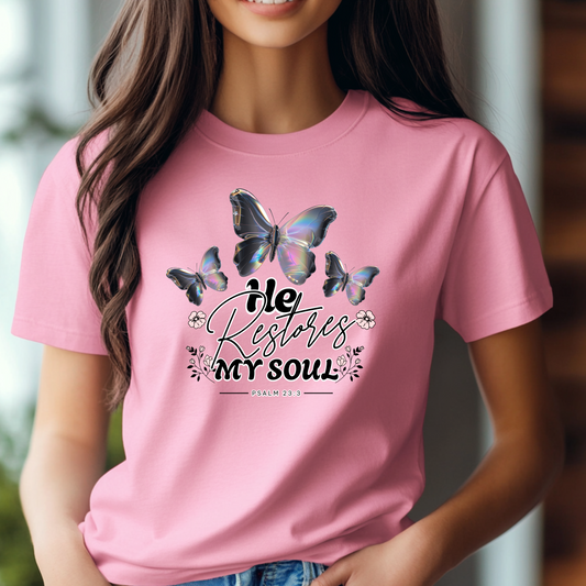 He restores my soul T-Shirt