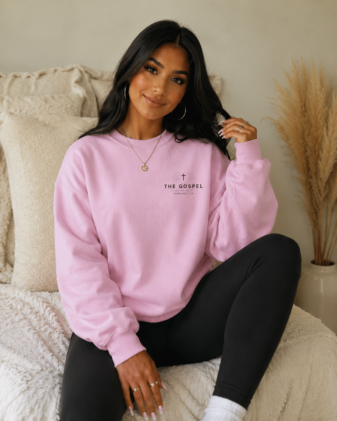 Not Ashamed of the Gospel Christian Crewneck | Romans 1:16 Sweatshirt