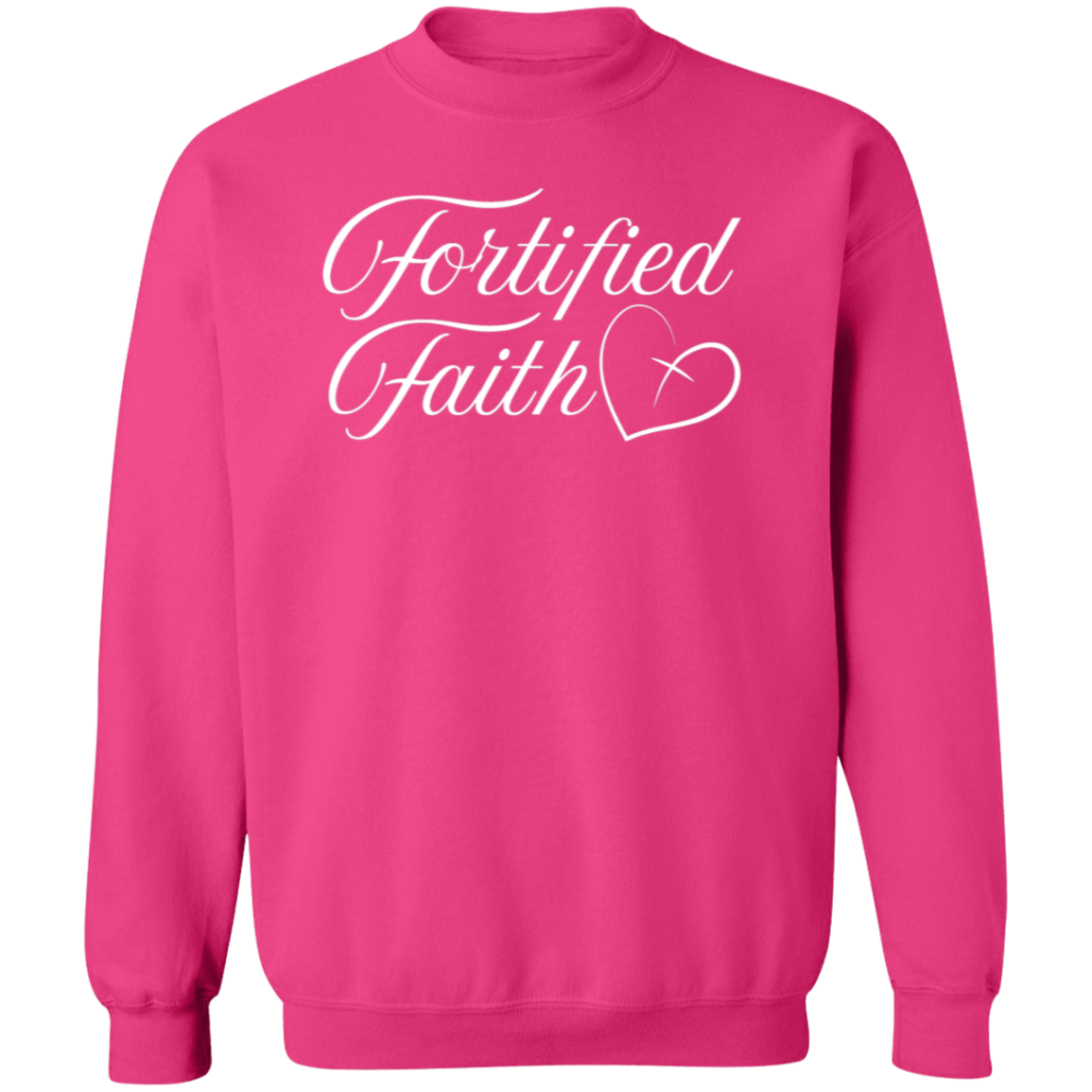 Women's Fortified Faith Pullover Sweatshirt