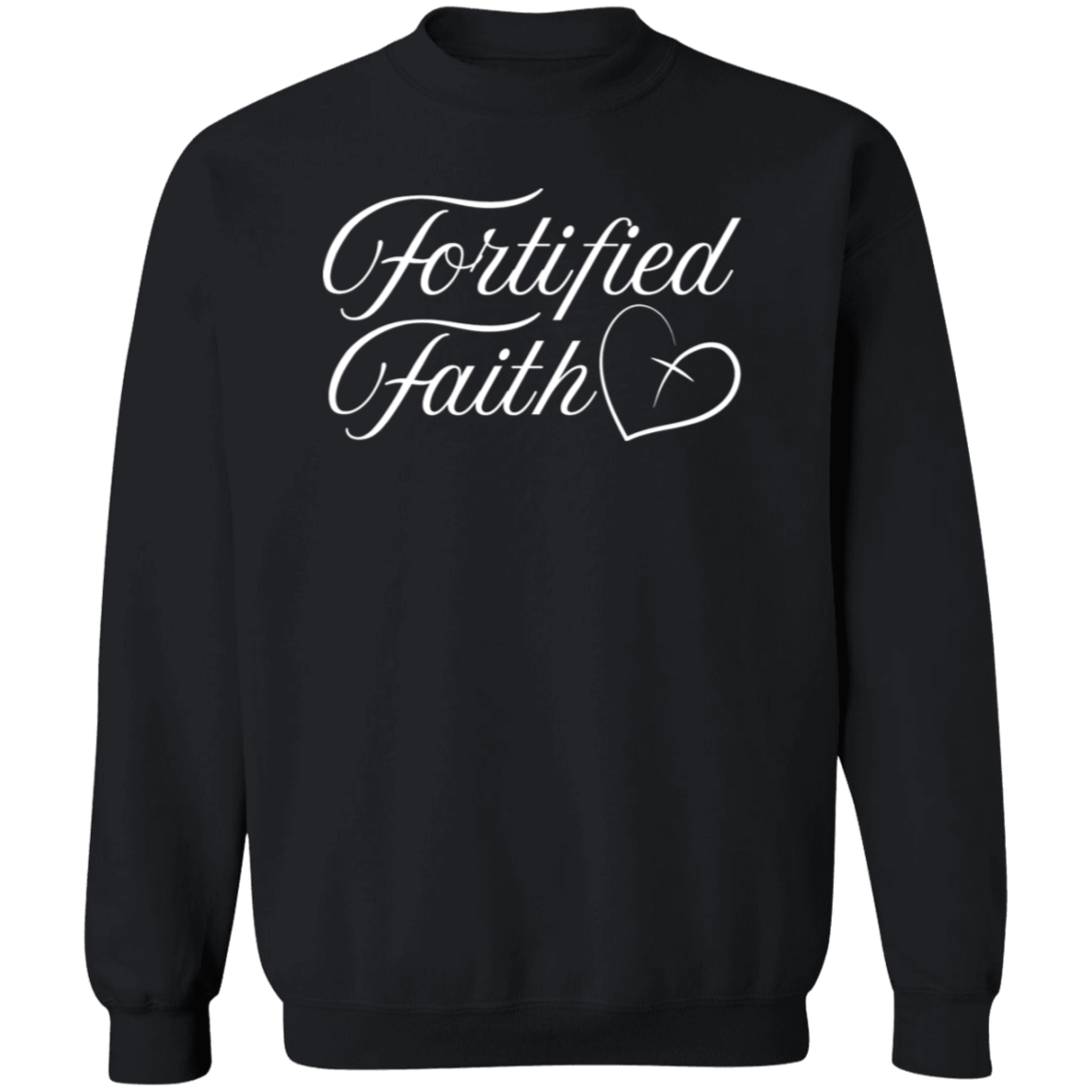 Women's Fortified Faith Pullover Sweatshirt
