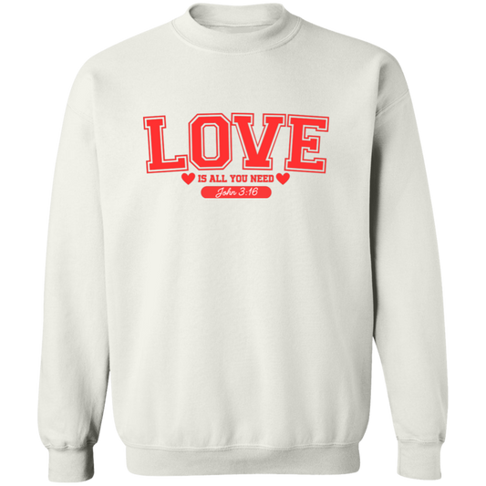 Love is all you need Sweatshirt