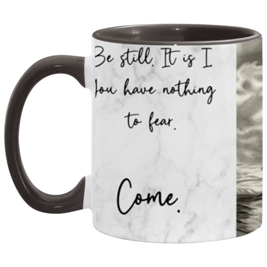 Walk on water Accent Mug