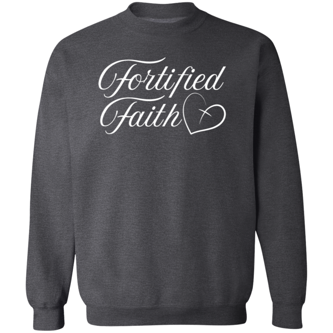 Women's Fortified Faith Pullover Sweatshirt