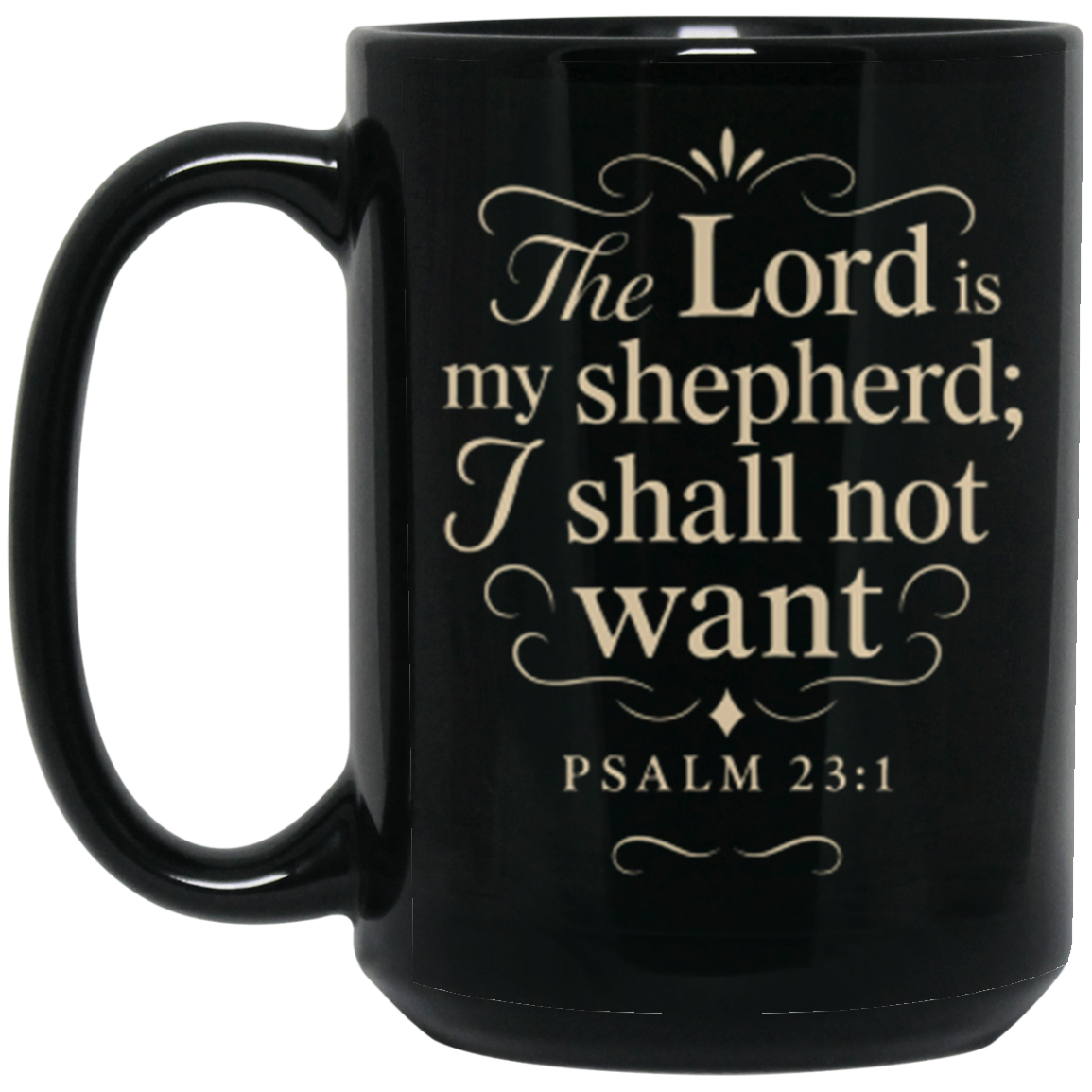 Scripture Tea Cups Psalm 23:1 Mug – “The Lord Is My Shepherd” Scripture Coffee Cup | Chri ...