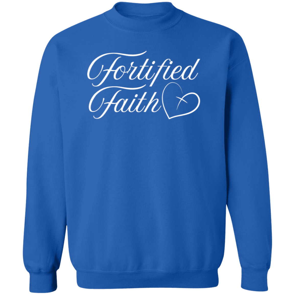 Women's Fortified Faith Pullover Sweatshirt