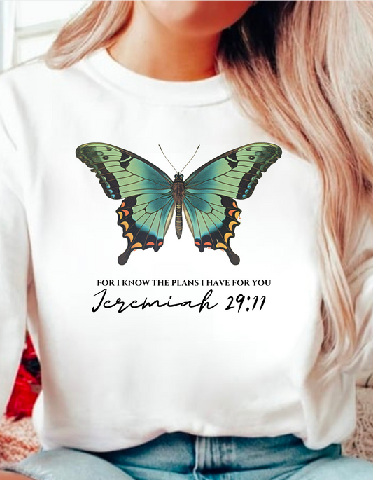 For I know the Plans Pullover Sweatshirt